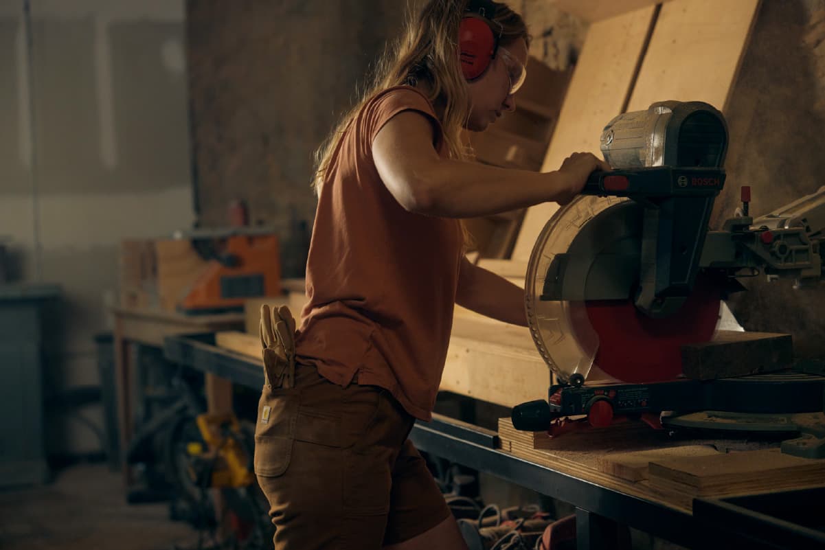 Esme in her Atlanta workshop